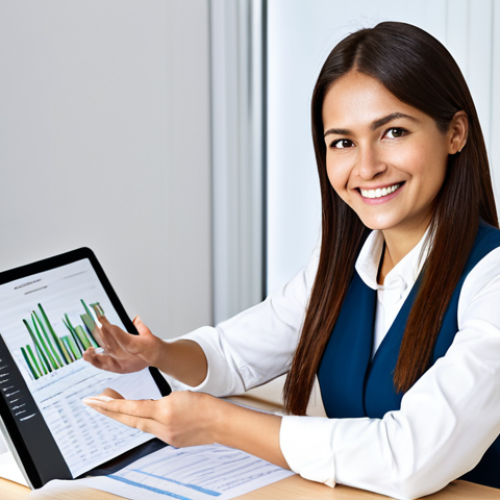 Home 4 Diligent Tax Planning for Crowdfunding Investments**
Prompt: "A businesswoman in a modern office setting, reviewing financial documents and a tablet displaying crowdfunding investment data. She is smiling confidently. Professional attire, fully clothed, safe for work, appropriate content, modest clothing, perfect anatomy, correct proportions, natural pose, showcasing tax benefits, professional, family-friendly, well-formed hands, proper finger count, natural body proportions, serious expression."
**